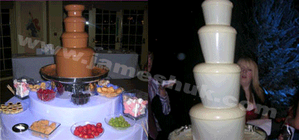 james h uk - chocolate fountain hire services for wedding, corporate and private parties